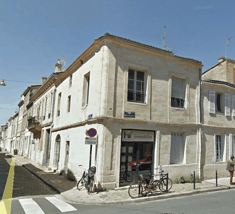 Bordeaux - Immeuble de rapport, rue du Jardin Public